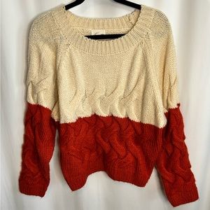 TheKorner Block Color Sweater Size M/L